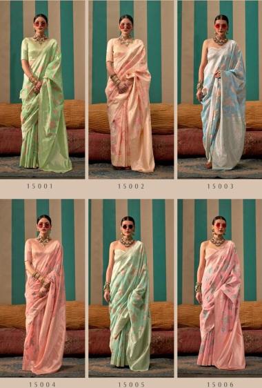 Rajbeer Kapri Linen Handloom Weaving Saree Collection