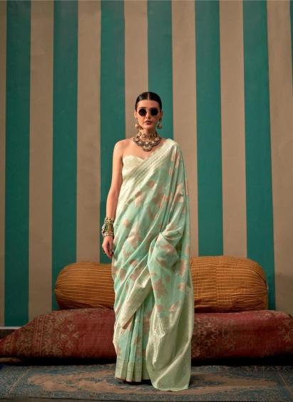 Rajbeer Kapri Linen Handloom Weaving Saree Collection