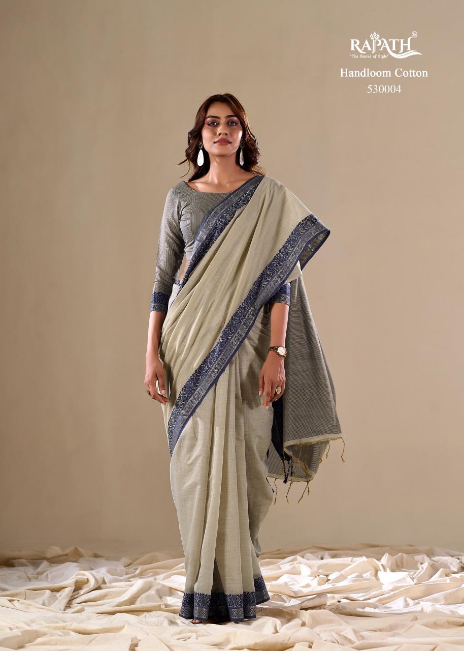 Rajpath Abhilashaa Silk Handloom Cotton Saree Collection