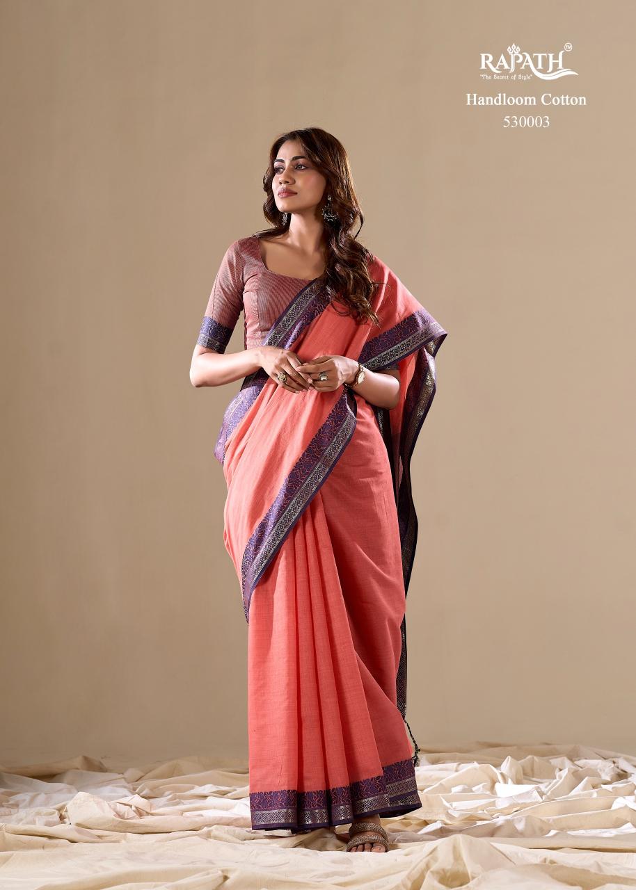 Rajpath Abhilashaa Silk Handloom Cotton Saree Collection