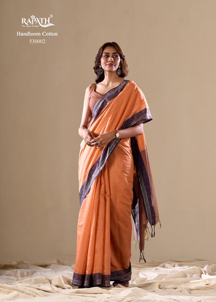 Rajpath Abhilashaa Silk Handloom Cotton Saree Collection