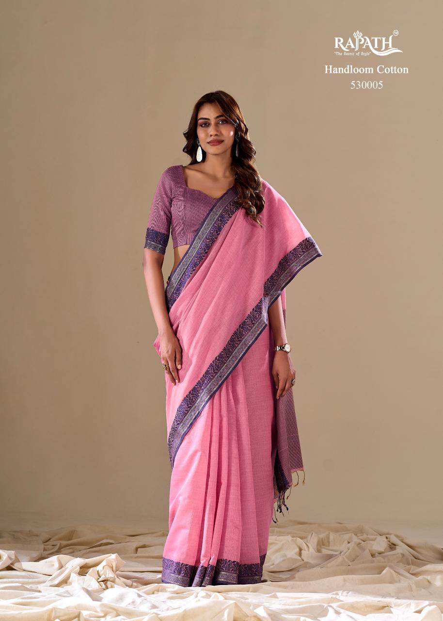 Rajpath Abhilashaa Silk Handloom Cotton Saree Collection