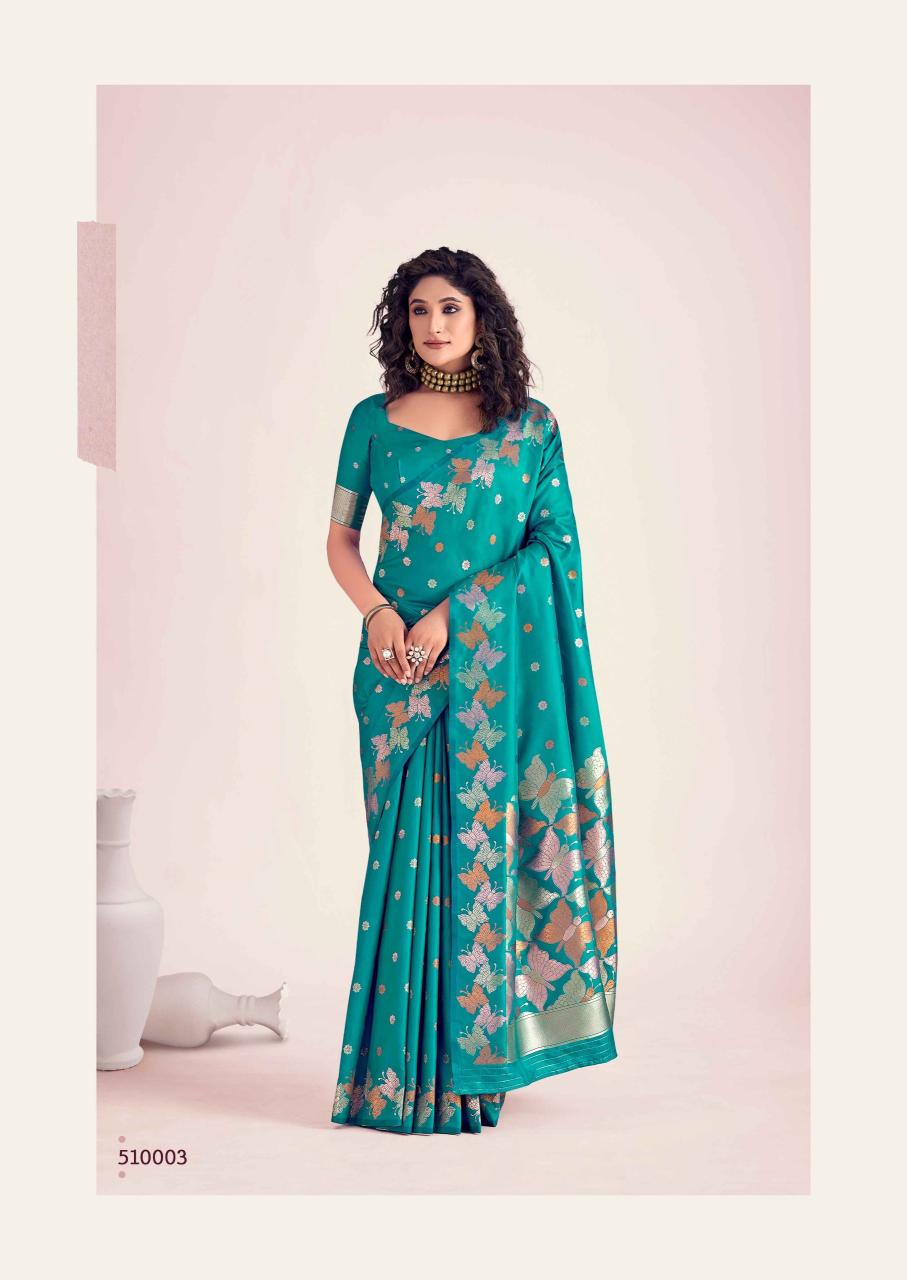 Rajpath Butterfly Silk Banarasi Soft Silk Weaving Saree Collection