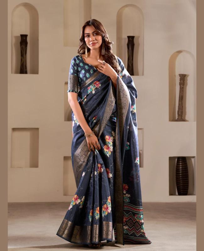 Rajpath Litchi Soft Dola Silk Printed Saree Collection