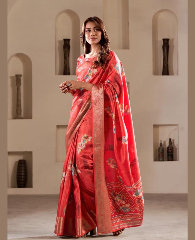 Rajpath Litchi Soft Dola Silk Printed Saree Collection