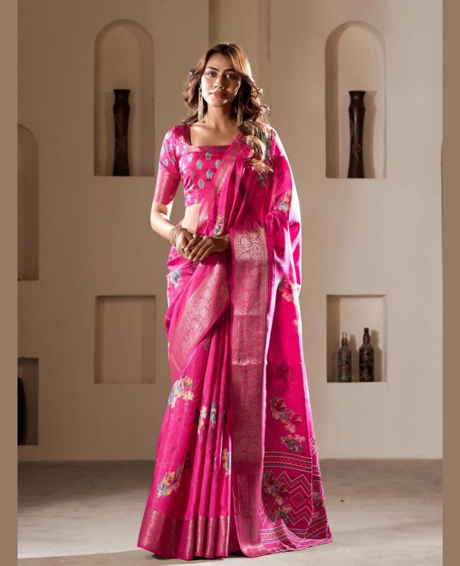 Rajpath Litchi Soft Dola Silk Printed Saree Collection