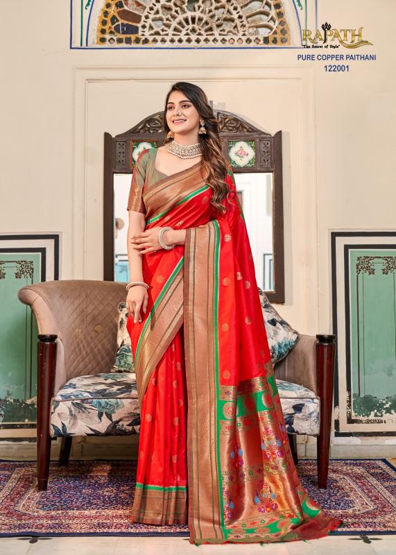 Rajpath Nitya Paithani Designer Silk Saree Collection