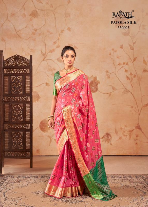 Rajpath Ridhhi Siddhi Soft Patola Silk Designer Saree Collection