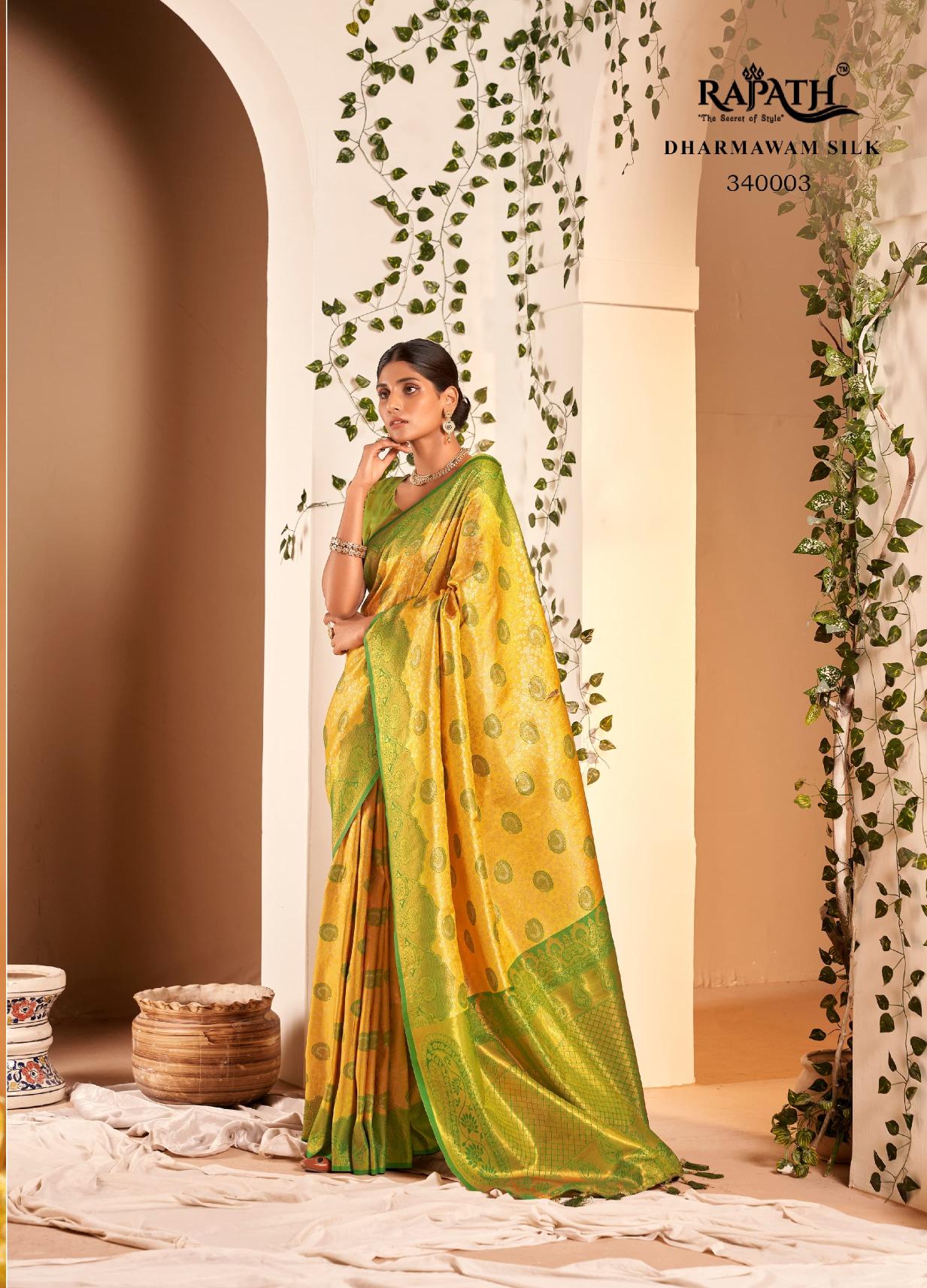 Rajpath Sawari Pattu Silk Designer Saree Collection