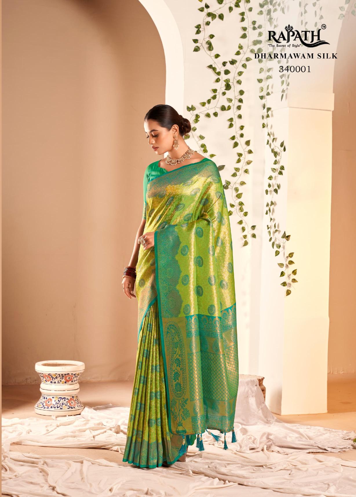 Rajpath Sawari Pattu Silk Designer Saree Collection