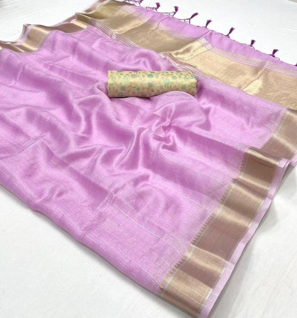 Rajtex Knoorie Handwoven Chiffon Fancy Sarees Collection