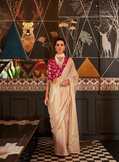 Rajtex Konditori Viscose Handloom Weaving Sarees Collection