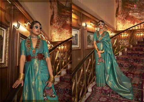 Rajtex Kurina Silk Two Tone Designer Saree Collection