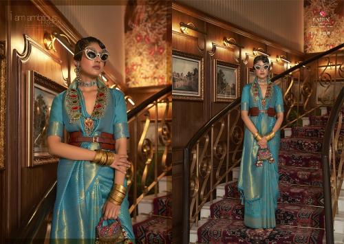 Rajtex Kurina Silk Two Tone Designer Saree Collection