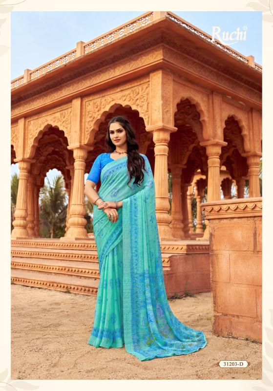 Ruchi Star Chiffon 151 Designer Soft Saree Collection