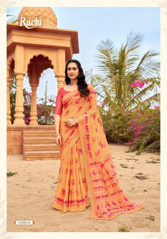 Ruchi Star Chiffon 151 Designer Soft Saree Collection