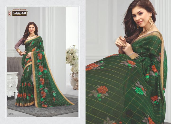 Sangam Eliza Nx Cotton Silk Saree Collection