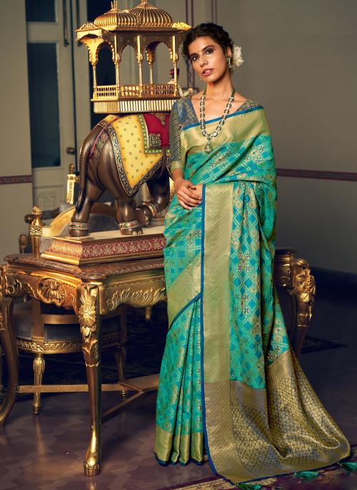 Sangam Zari Nx Rich Patola Silk Sarees Collection