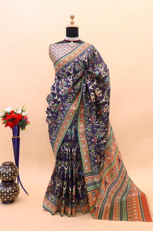 Scph Manyavar 6 Soft Silk Patola Saree Collection