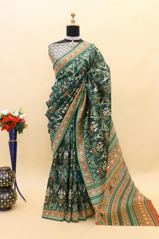 Scph Manyavar 6 Soft Silk Patola Saree Collection