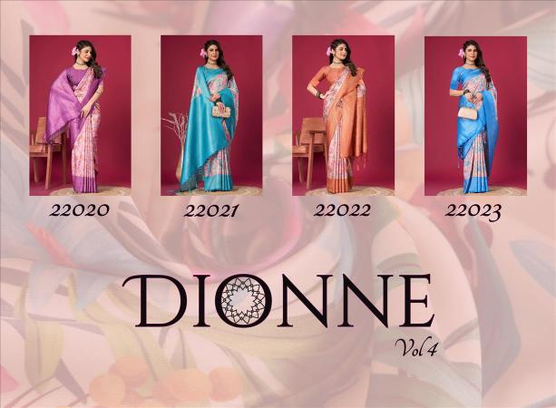 Sethnic Dionne Vol 4 Premium Copper Silver Saree Collection