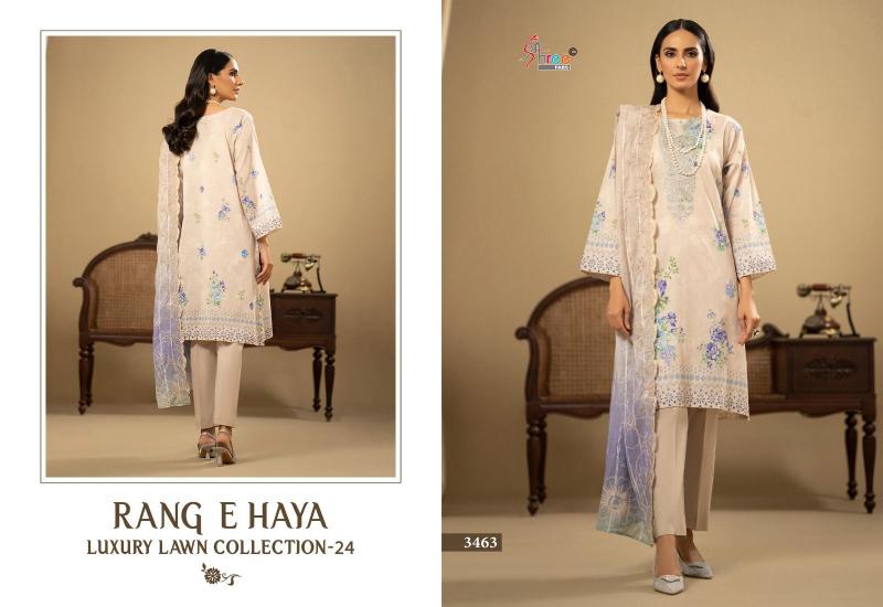 Shree Rang E Haya Luxury Lawn 24 Dupatta