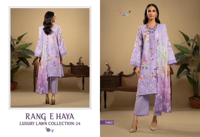 Shree Rang E Haya Luxury Lawn 24 Dupatta