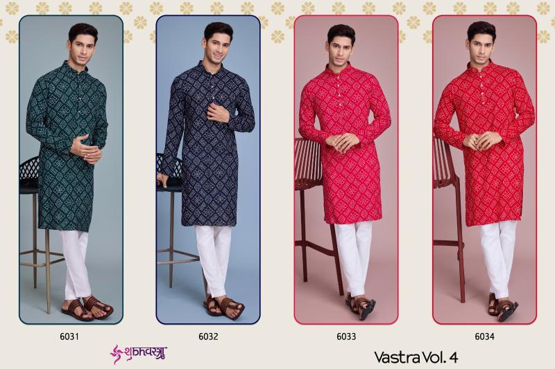 Shubhvastra Vastra Vol 4 Mens Rayon Kurta Collection