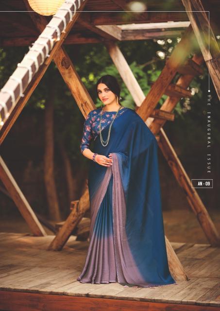 Sr Aruna Hit 3D Velvet Chiffon Fancy Saree Collection