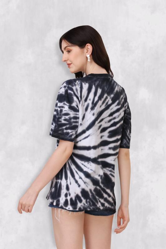 Swara Tie And Die Regular Oversize Women Tshits Collection