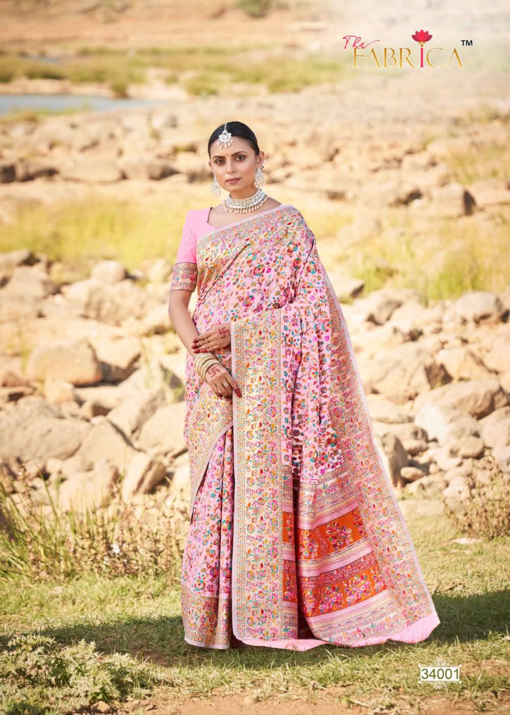 The Fabrica Kashmiri Vol 1 New Designer Wedding Saree