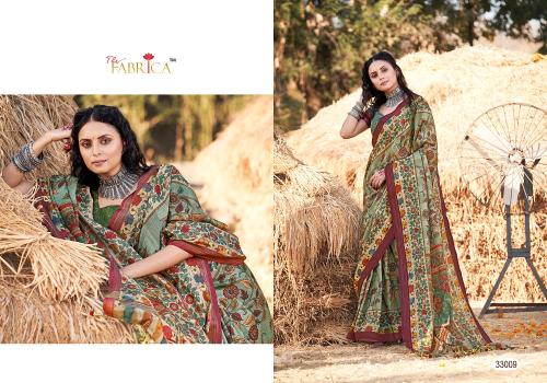 The Fabrica Soul Vol 2 Floral Print Garden Saree Collection