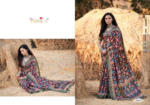 The Fabrica Soul Vol 2 Floral Print Garden Saree Collection