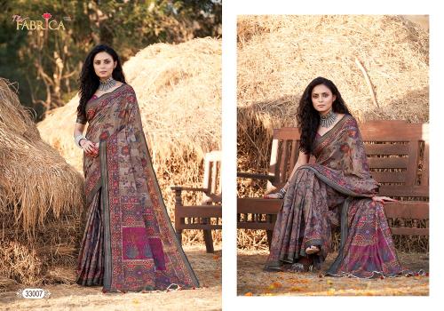 The Fabrica Soul Vol 2 Floral Print Garden Saree Collection