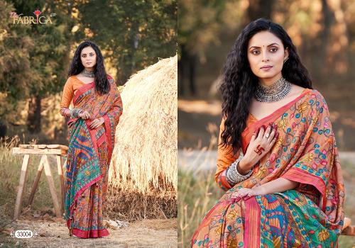 The Fabrica Soul Vol 2 Floral Print Garden Saree Collection