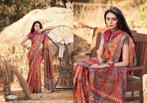 The Fabrica Soul Vol 2 Floral Print Garden Saree Collection