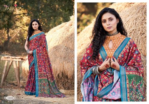 The Fabrica Soul Vol 2 Floral Print Garden Saree Collection