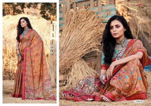 The Fabrica Soul Vol 2 Floral Print Garden Saree Collection