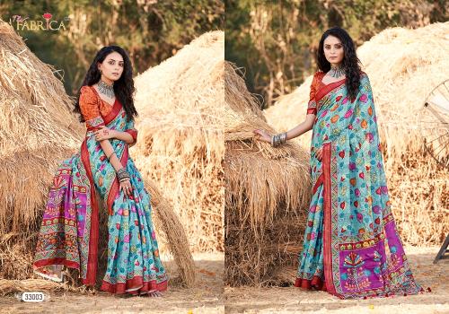 The Fabrica Soul Vol 2 Floral Print Garden Saree Collection