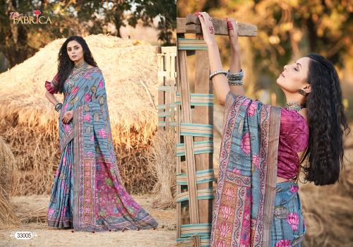 The Fabrica Soul Vol 2 Floral Print Garden Saree Collection