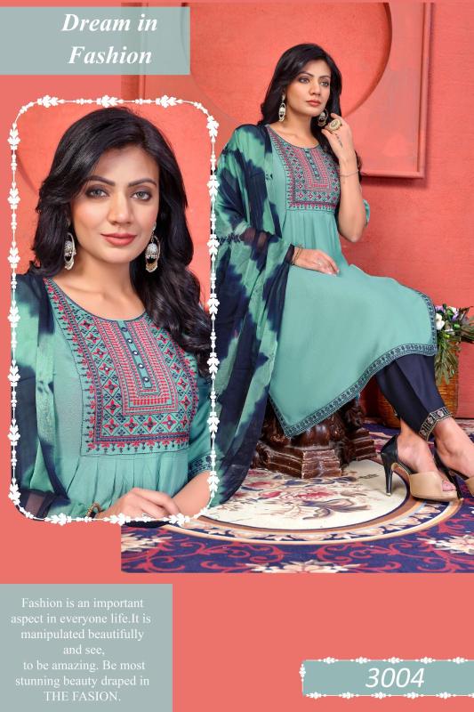 Trendy Signature Vol 2 Ready Made Rayon Dress Collection