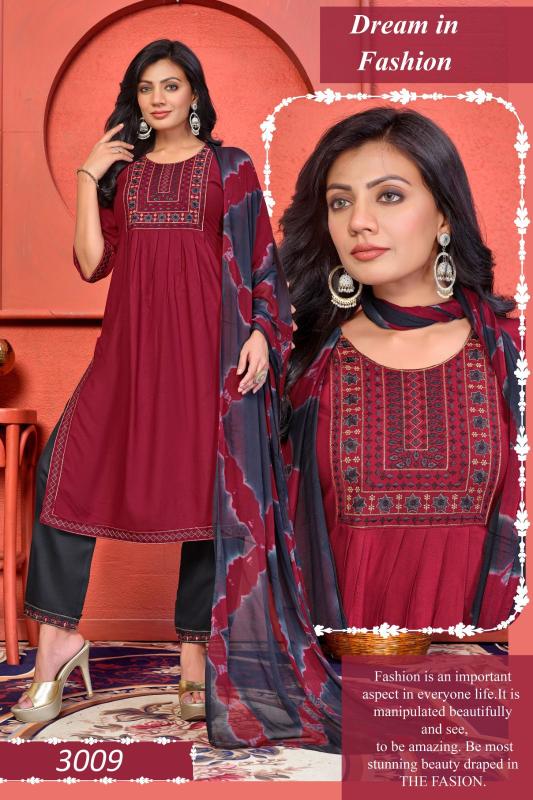 Trendy Signature Vol 2 Ready Made Rayon Dress Collection