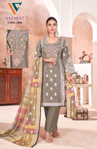 Vandana Nazakat Vol 1 Cotton Dress Material Collection