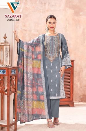 Vandana Nazakat Vol 1 Cotton Dress Material Collection