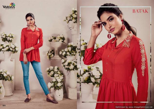 Vardan Batak 1 Fancy Wear Designer Stylist Top Collection