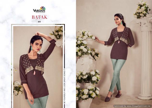 Vardan Batak 1 Fancy Wear Designer Stylist Top Collection