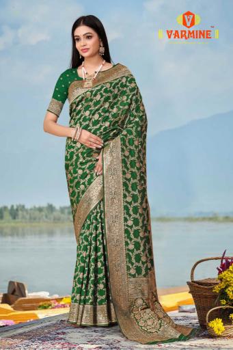 Varmine Amruti Vol 77 Silk Designer Saree Collection