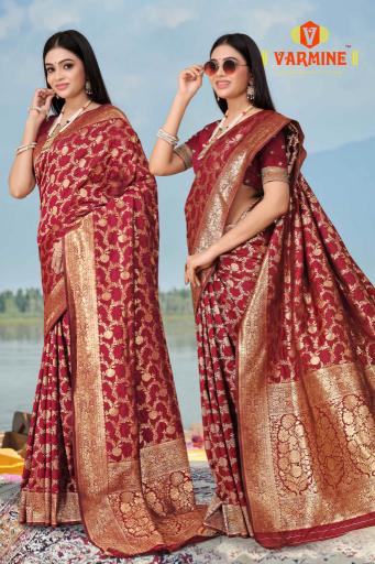 Varmine Amruti Vol 77 Silk Designer Saree Collection