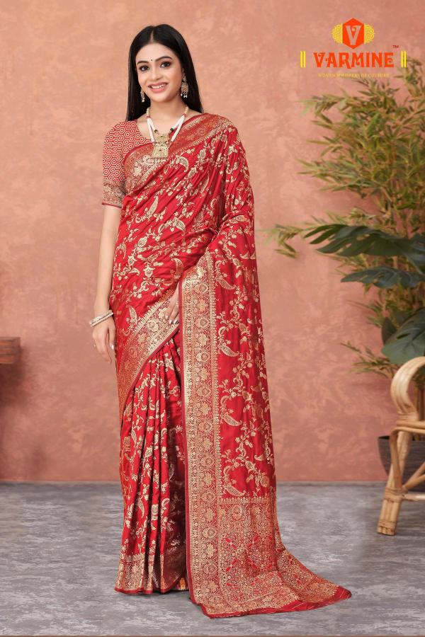 Varmine Amruti Vol 79 Designer Banarasi Silk Saree Collection