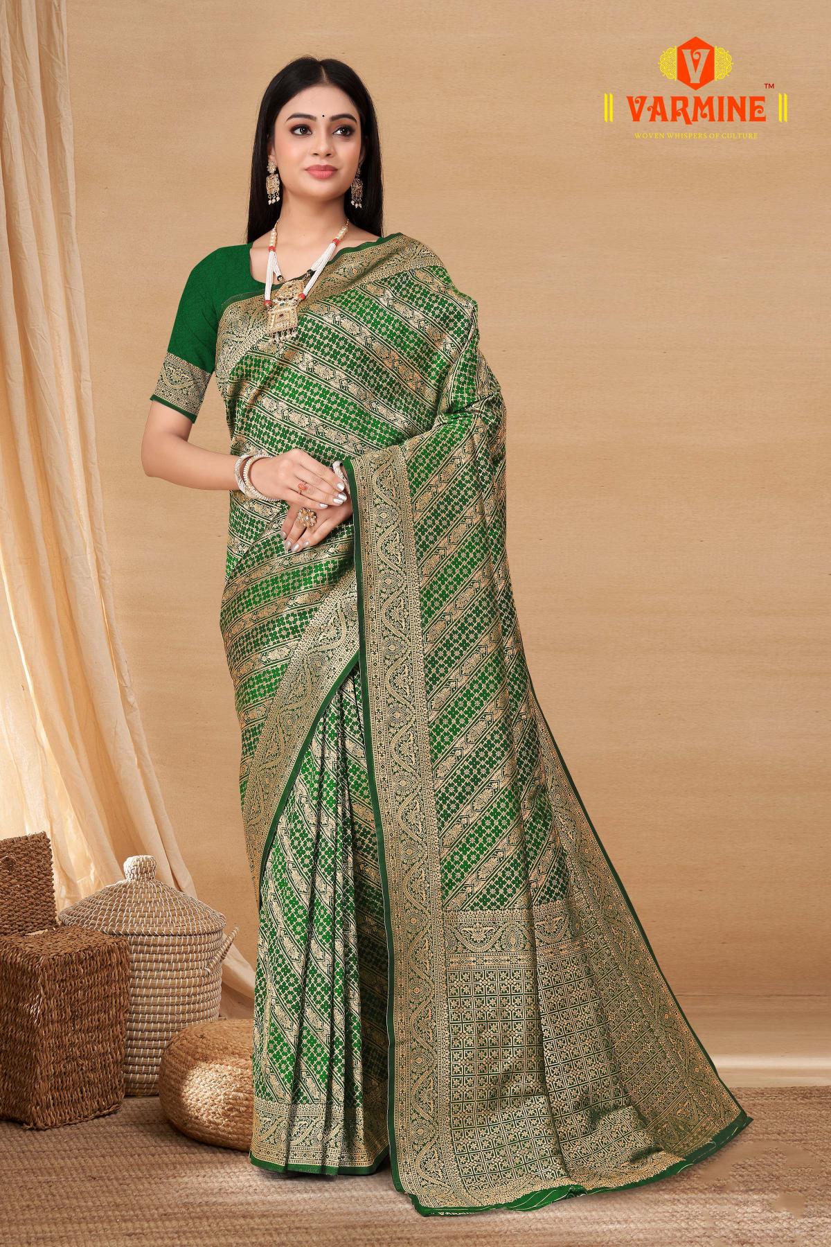 Varmine Amruti Vol 80 Designer Banarasi Silk Saree Collection